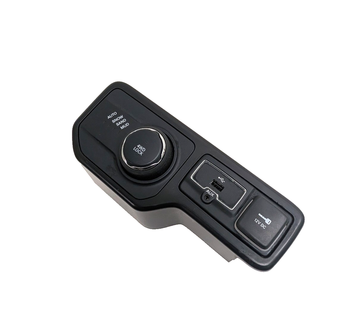 2018-2021 Jeep Renegade Drive Mode 4WD Selector USB 12V Switch Bezel Carplay Hub