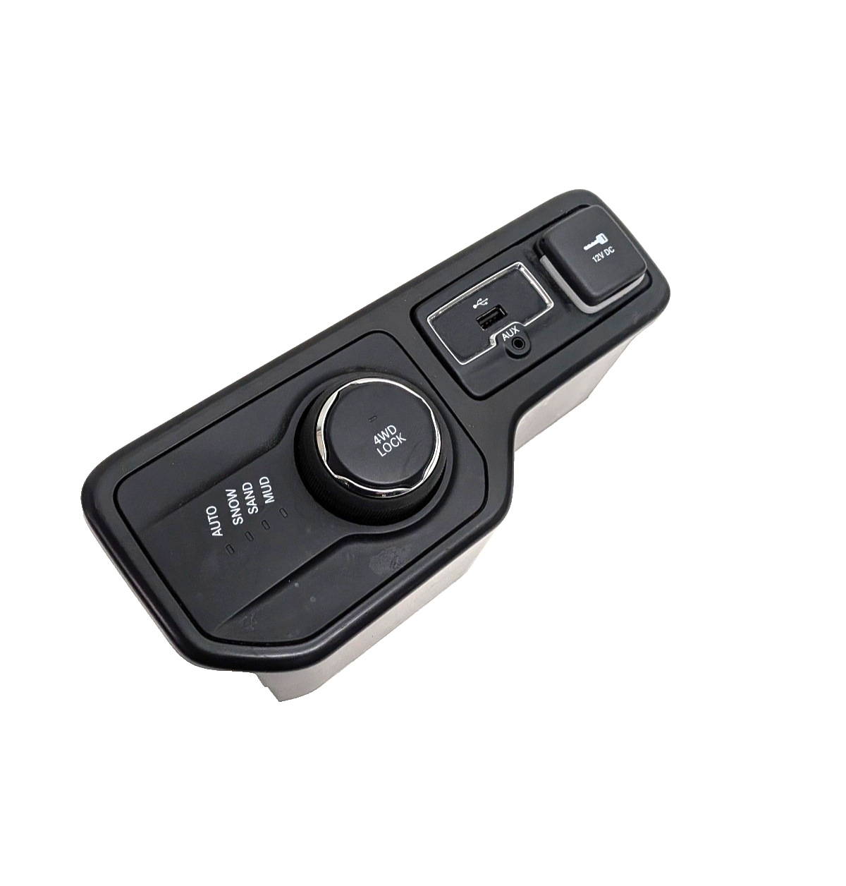2018-2021 Jeep Renegade Drive Mode 4WD Selector USB 12V Switch Bezel Carplay Hub