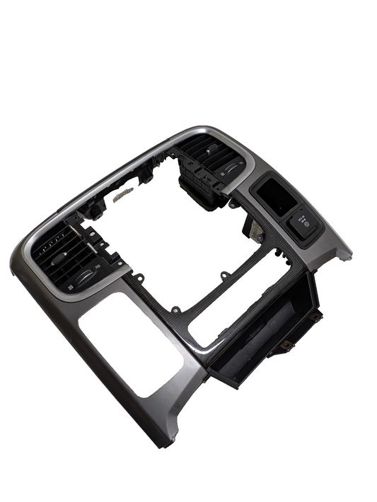 2013-2018 Ram Laramie Center Dash  Radio Bezel Vents Carbon Full Console