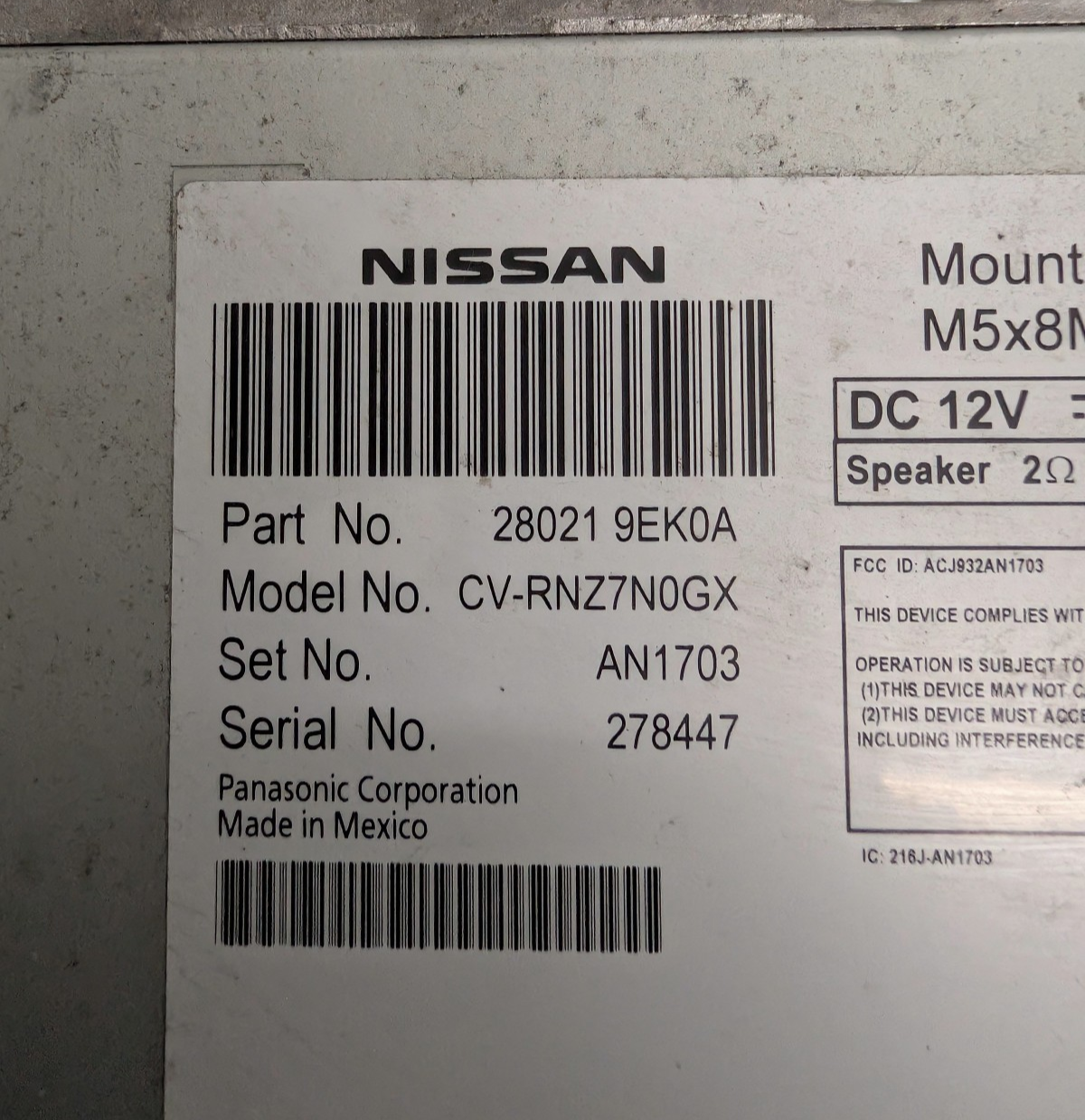 18 19 20 21 Nissan Sentra Versa NV200 Navigation Radio Carplay Android Tested