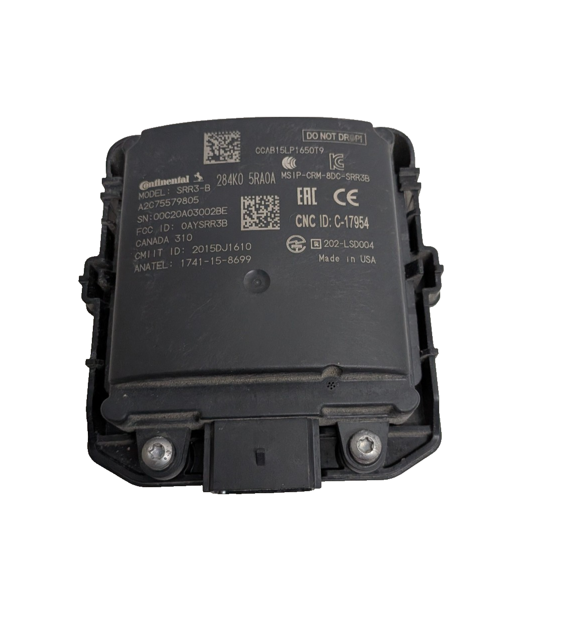 2018-2020 Nissan Kicks Blind Spot Radar Sensor Warning Module 284K0-5RA0A OEM