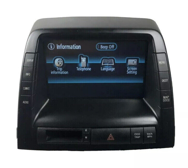 06 07 08 09 Toyota Prius Radio Navigation Screen Back up Camera 86110-47220