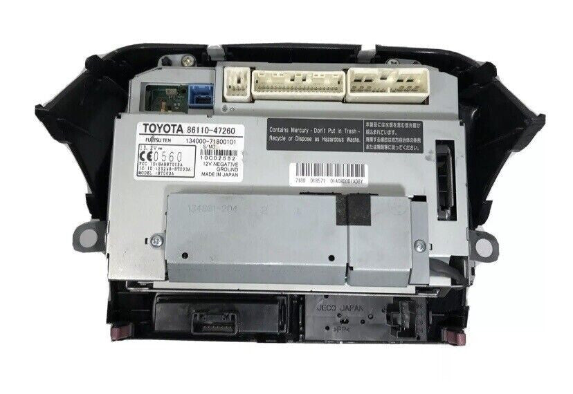 06 07 08 09 Toyota Prius Radio Navigation Screen Back up Camera 86110-47220