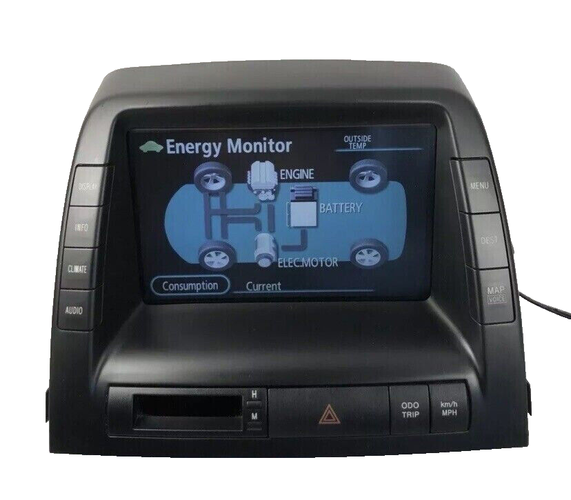 06 07 08 09 Toyota Prius Radio Navigation Screen Back up Camera 86110-47220