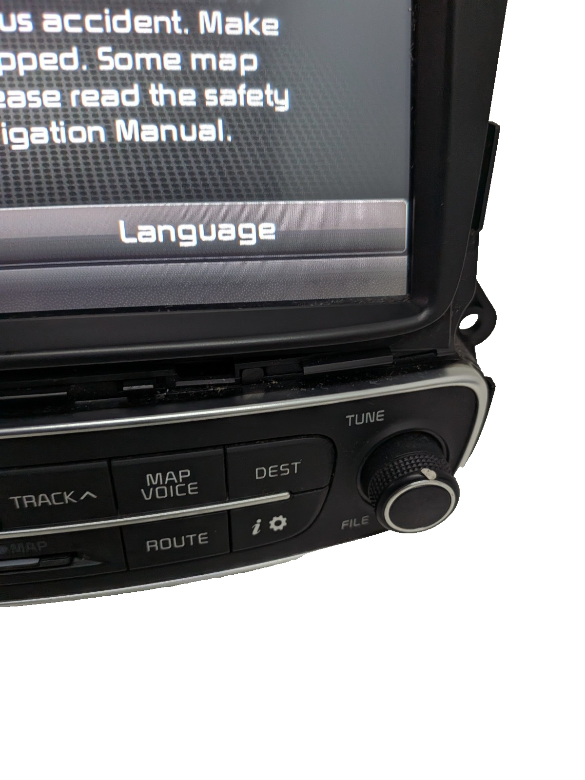 2014 2015 Kia Sorento Radio MP3 Satellite GPS Navigation Touch Screen INFINITY
