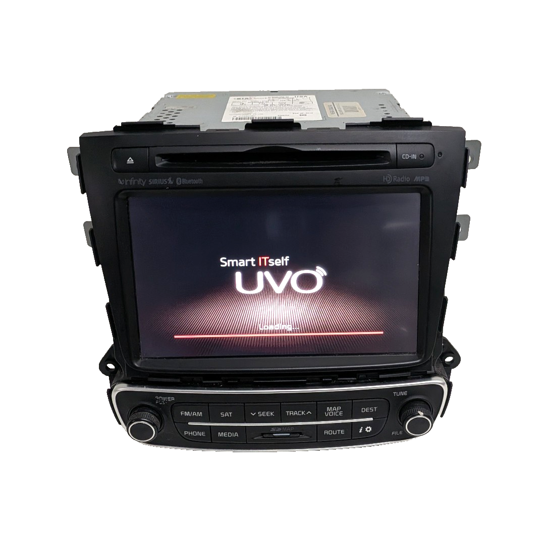 2014 2015 Kia Sorento Radio MP3 Satellite GPS Navigation Touch Screen INFINITY
