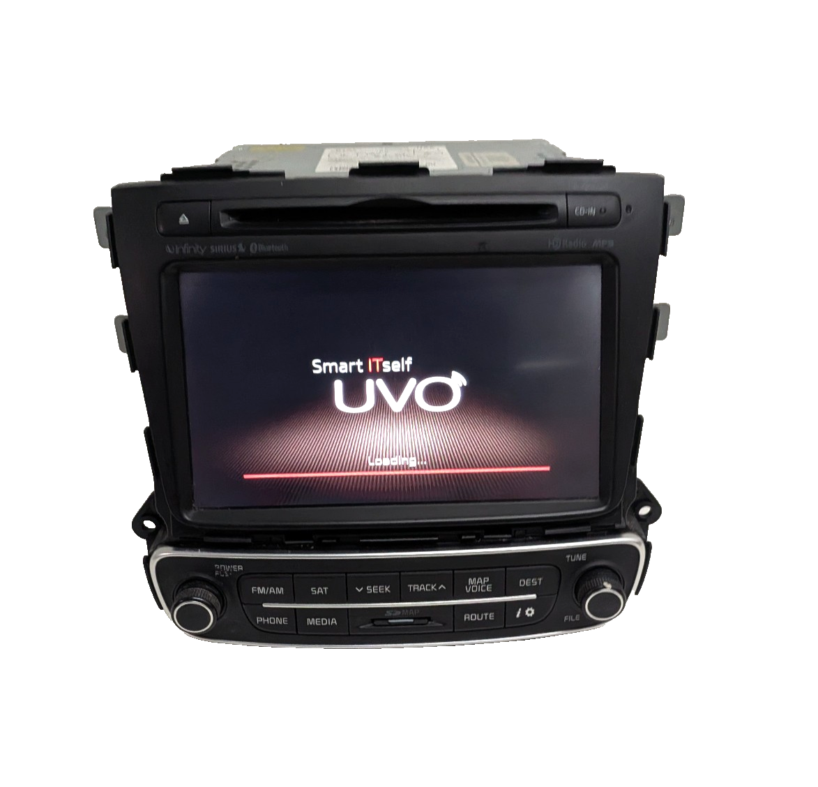 2014 2015 Kia Sorento Radio MP3 Satellite GPS Navigation Touch Screen INFINITY