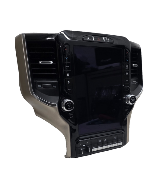19 20 21 22 Ram 1500 Radio 12" Touch Screen  Navigation Climate Control Bezel