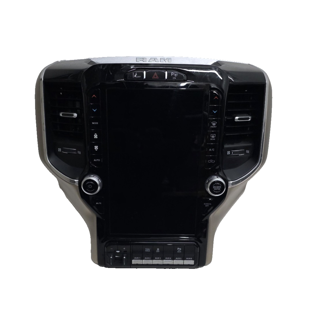 19 20 21 22 Ram 1500 Radio 12" Touch Screen  Navigation Climate Control Bezel