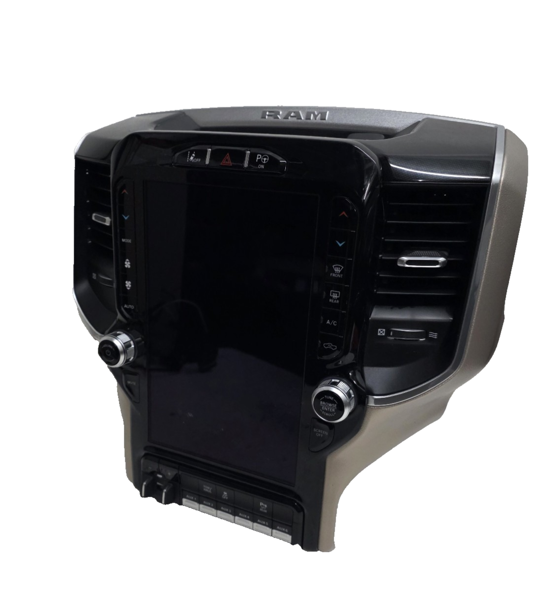 19 20 21 22 Ram 1500 Radio 12" Touch Screen  Navigation Climate Control Bezel