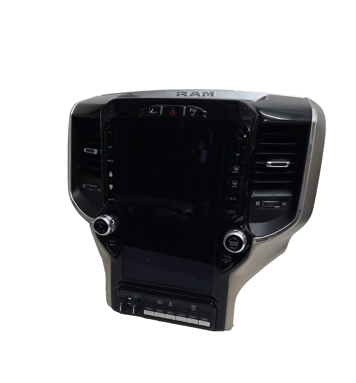 19 20 21 22 Ram 1500 Radio 12" Touch Screen  Navigation Climate Control Bezel