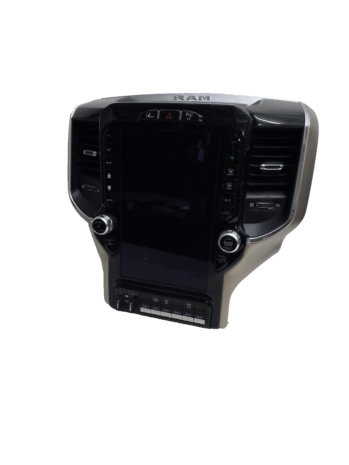 19 20 21 22 Ram 1500 Radio 12" Touch Screen  Navigation Climate Control Bezel