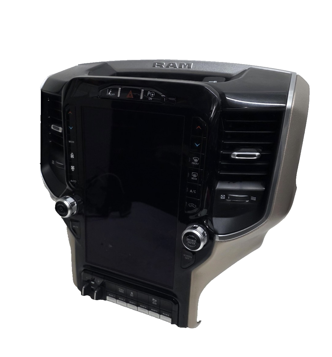19 20 21 22 Ram 1500 Radio 12" Touch Screen  Navigation Climate Control Bezel