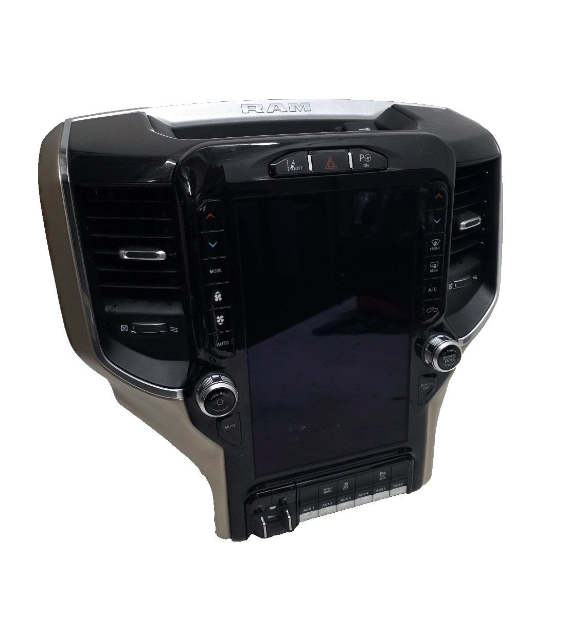 19 20 21 22 Ram 1500 Radio 12" Touch Screen  Navigation Climate Control Bezel