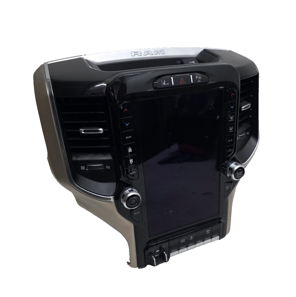 19 20 21 22 Ram 1500 Radio 12" Touch Screen  Navigation Climate Control Bezel