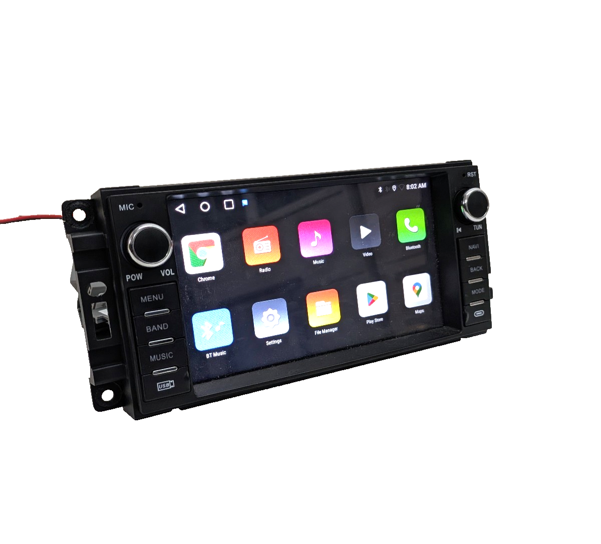 7" Android Radio Car Stereo Wireless CarPlay GPS For 08-16 Jeep Dodge Chrysler