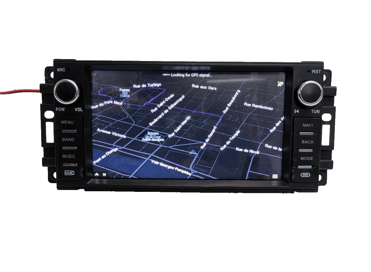 7" Android Radio Car Stereo Wireless CarPlay GPS For 08-16 Jeep Dodge Chrysler