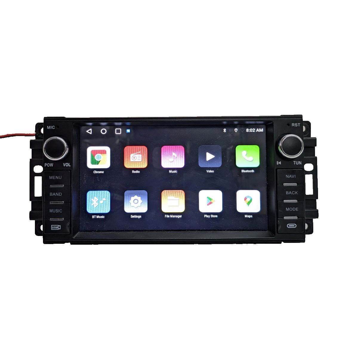 7" Android Radio Car Stereo Wireless CarPlay GPS For 08-16 Jeep Dodge Chrysler