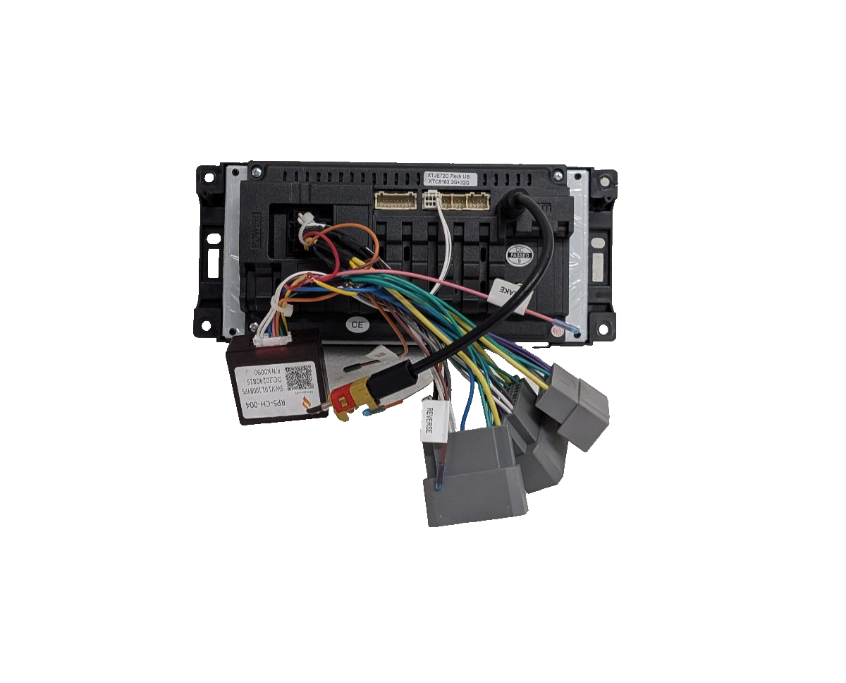 7" Android Radio Car Stereo Wireless CarPlay GPS For 08-16 Jeep Dodge Chrysler