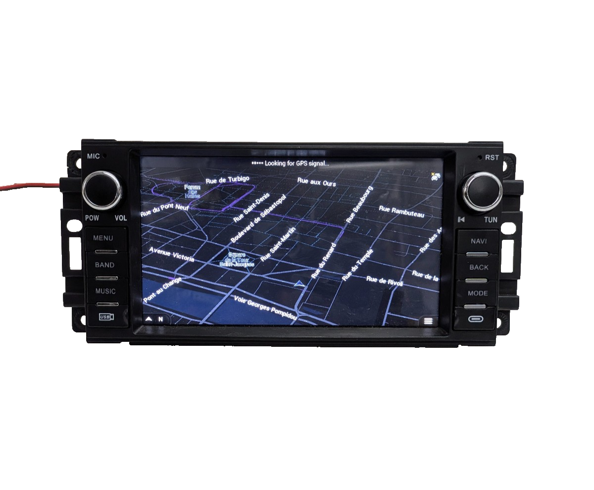 7" Android Radio Car Stereo Wireless CarPlay GPS For 08-16 Jeep Dodge Chrysler