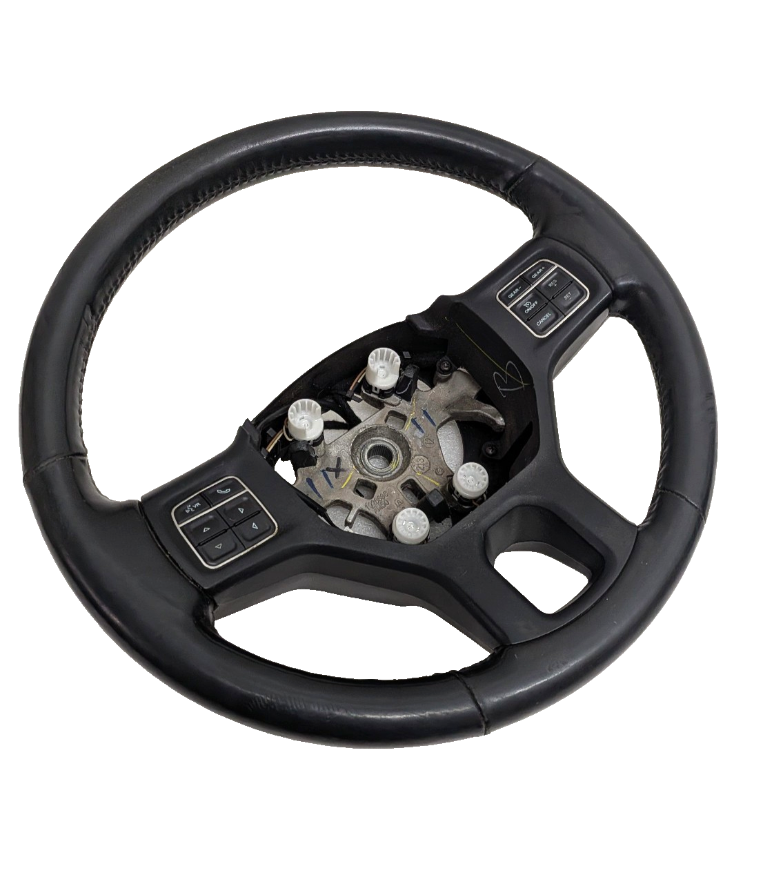 2013-2018 Dodge Ram 1500 2500 3500 Big Horn Black Leather Heated Steering Wheel