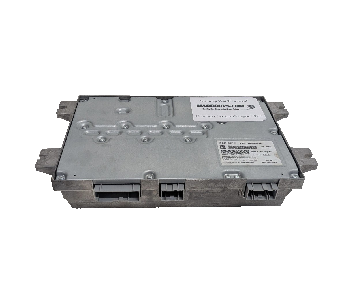 2009-2016 Lincoln MKS MKZ MKT THX Radio Audio Amplifier Amp OEM AA5T-18B849-AF
