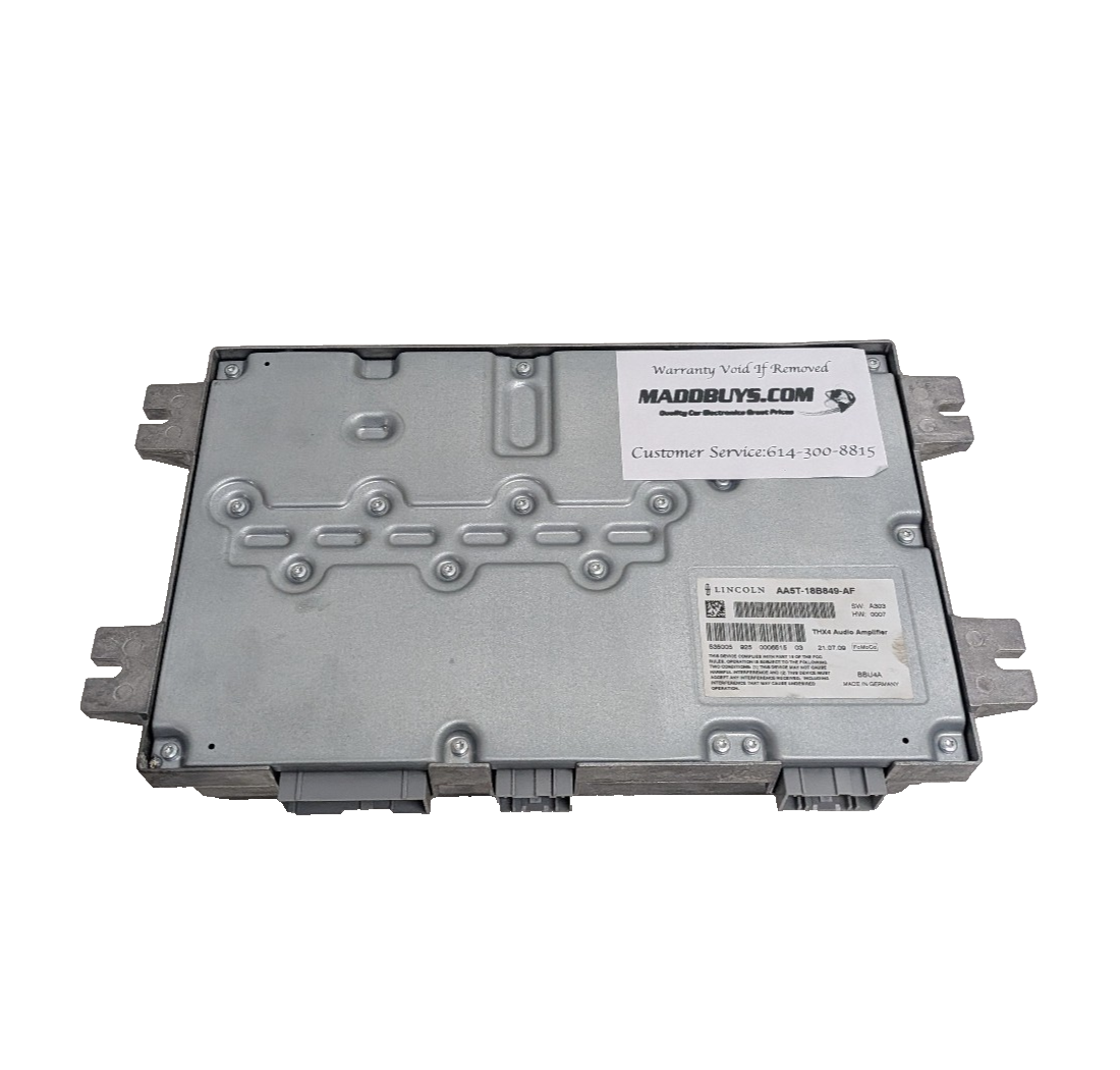 2009-2016 Lincoln MKS MKZ MKT THX Radio Audio Amplifier Amp OEM AA5T-18B849-AF