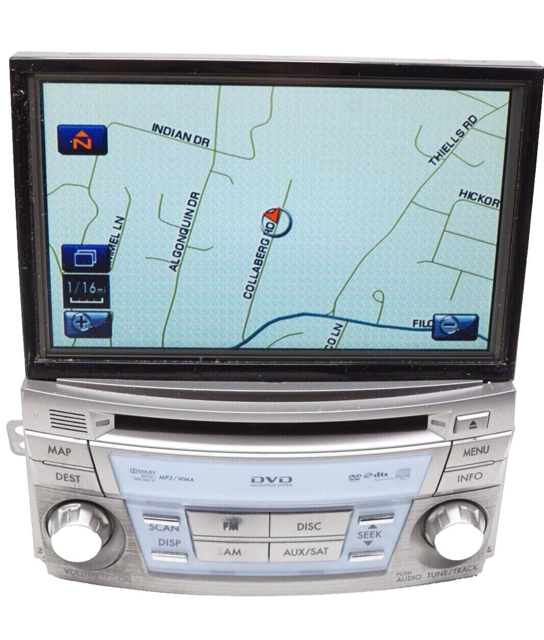 10 11 12 Subaru Outback Legacy Harmon Kardon Radio Navigation Touch Screen