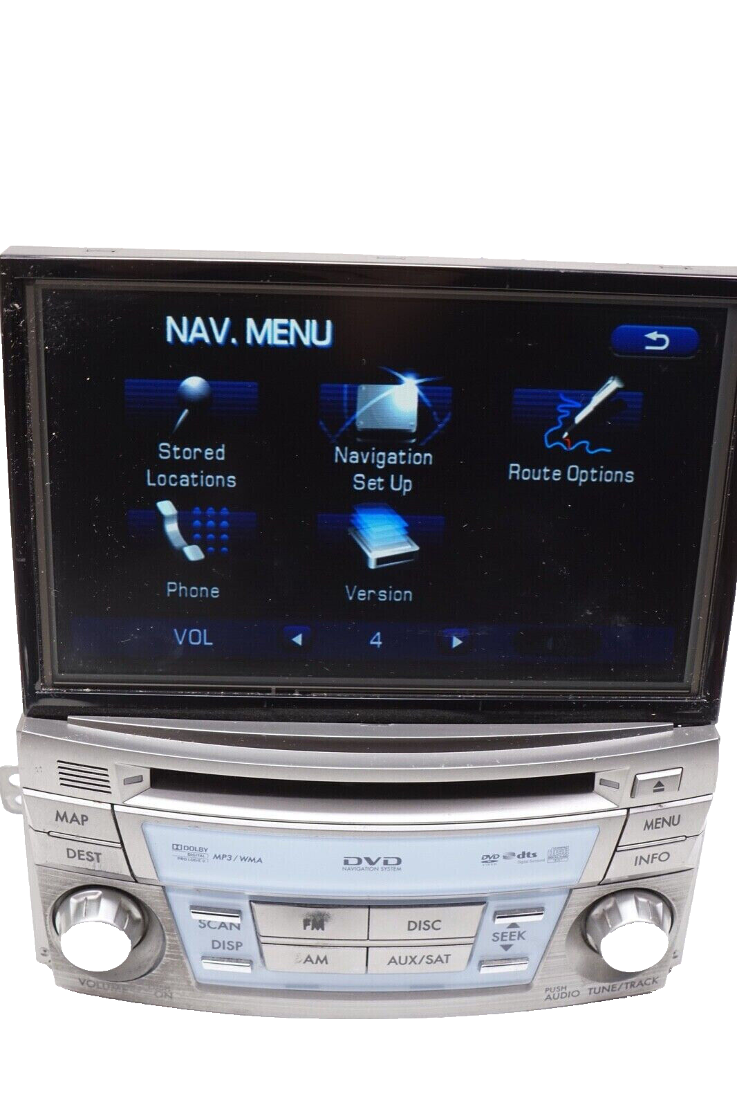 10 11 12 Subaru Outback Legacy Harmon Kardon Radio Navigation Touch Screen