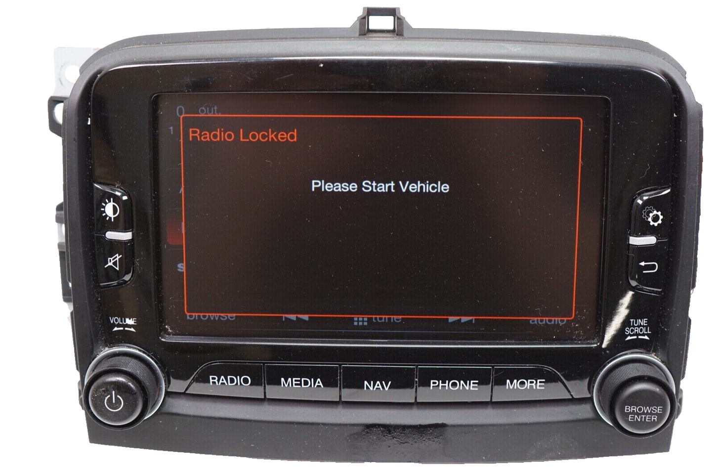 14 15 16 17  Fiat 500  Radio Navigation U Connect Bluetooth Information Screen