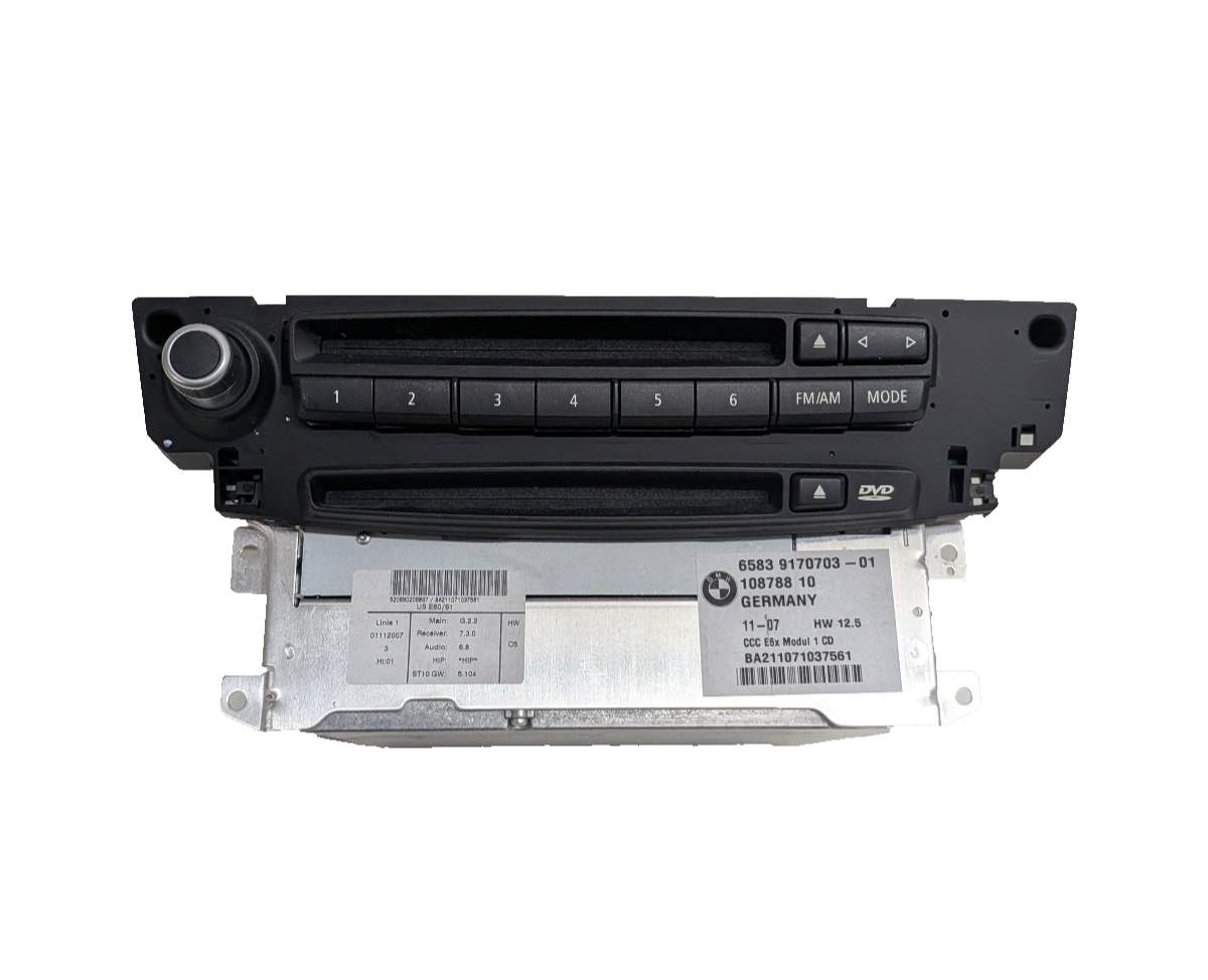 2008-2010 BMW 528i 535i 550i M5 650i CCC Navigation Radio CD DVD Player OEM 6583
