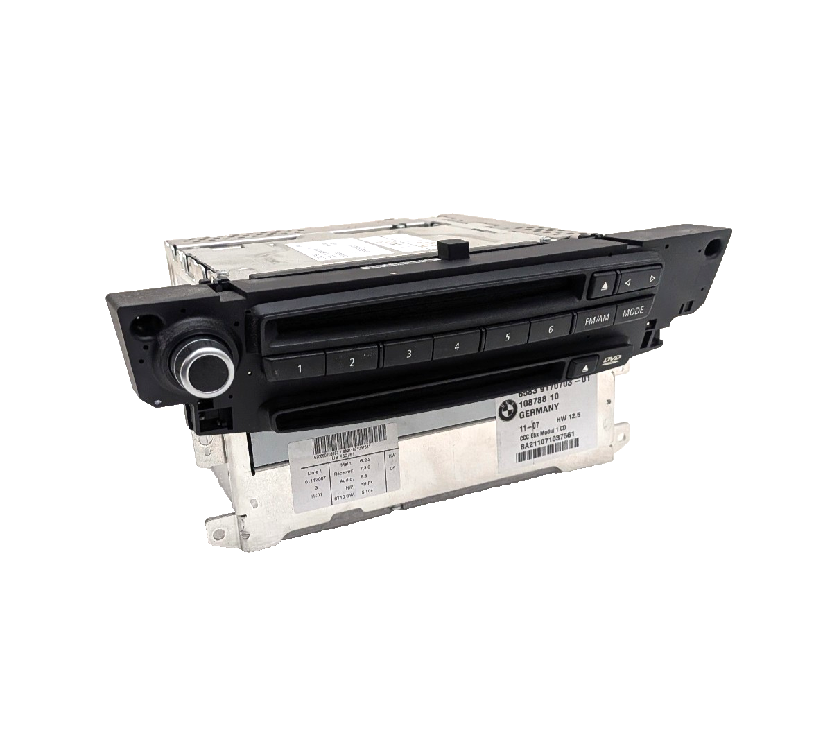 2008-2010 BMW 528i 535i 550i M5 650i CCC Navigation Radio CD DVD Player OEM 6583