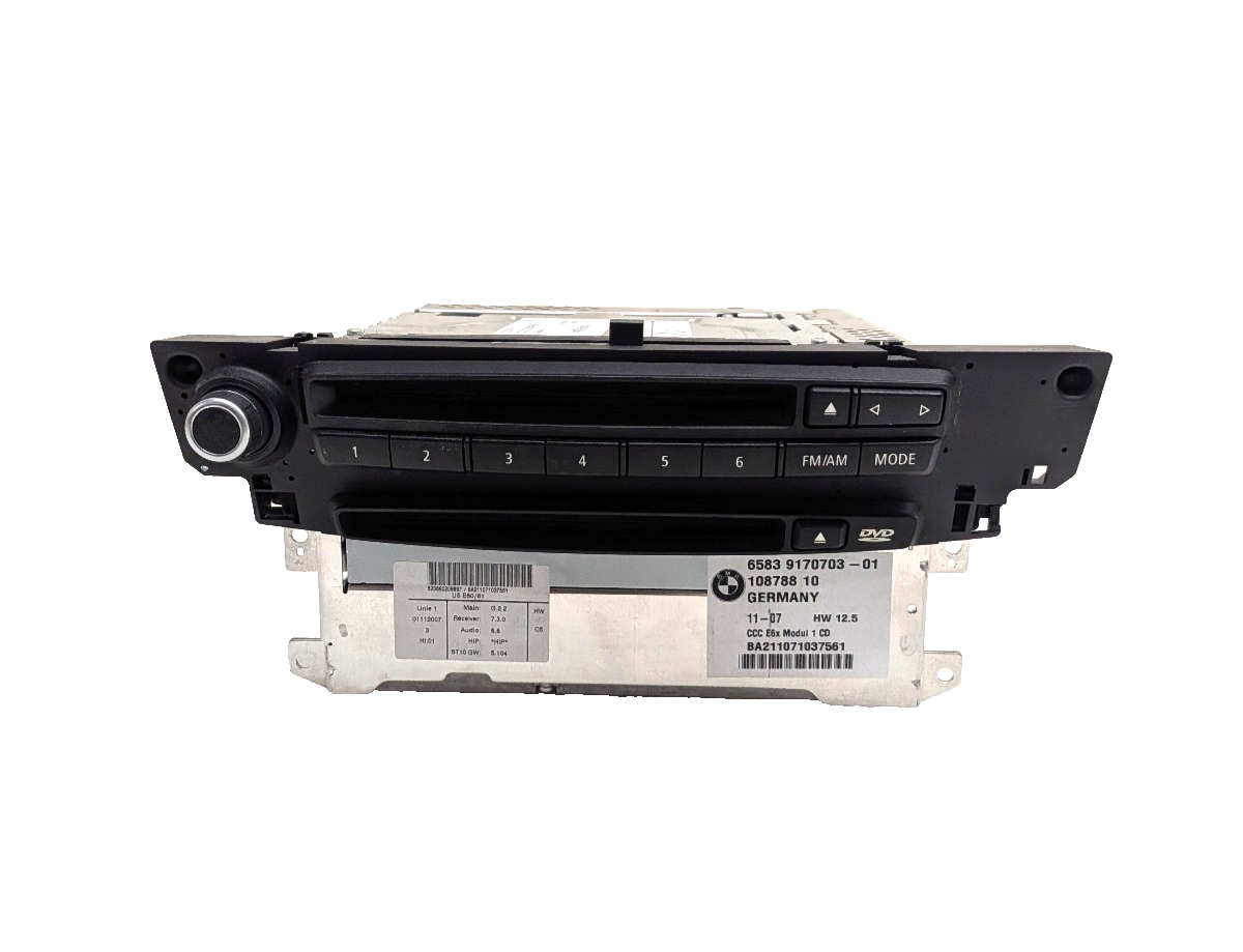 2008-2010 BMW 528i 535i 550i M5 650i CCC Navigation Radio CD DVD Player OEM 6583