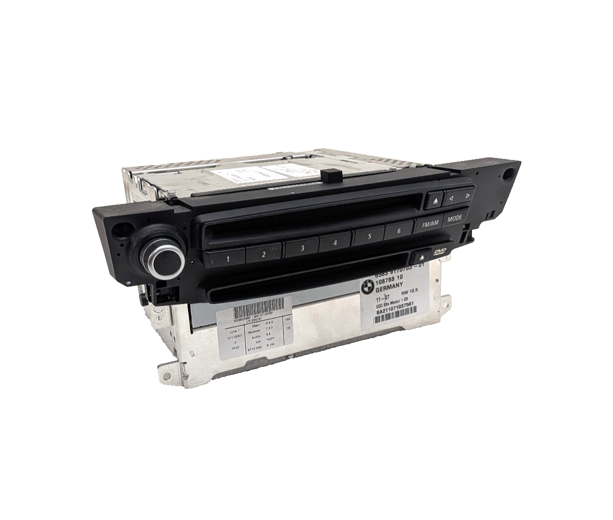 2008-2010 BMW 528i 535i 550i M5 650i CCC Navigation Radio CD DVD Player OEM 6583