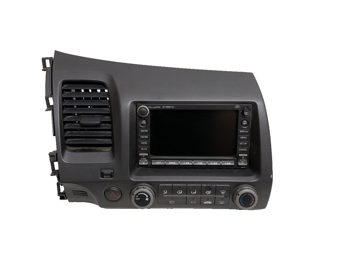 06 07 08 09 10 11 Honda Civic Navigation Radio CD Player Climate Control
