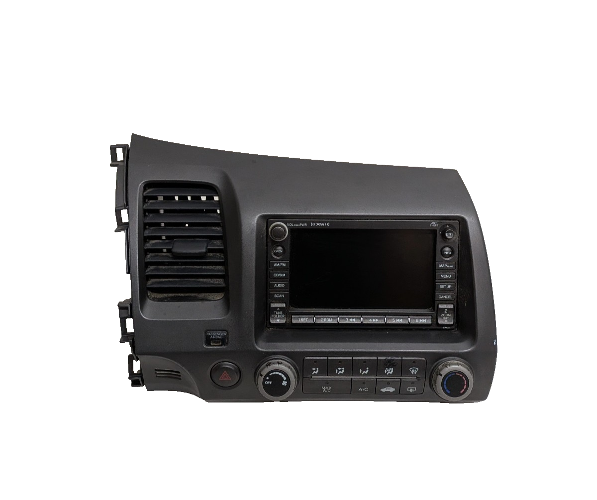 06 07 08 09 10 11 Honda Civic Navigation Radio CD Player Climate Control