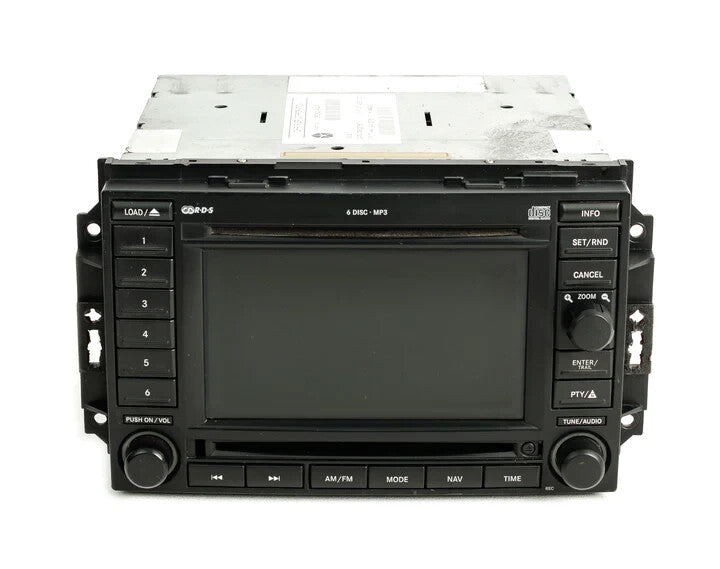 05 06 07 Jeep Cherokee Dodge Durango Chrysler 300  Navigation Radio  6 CD Player