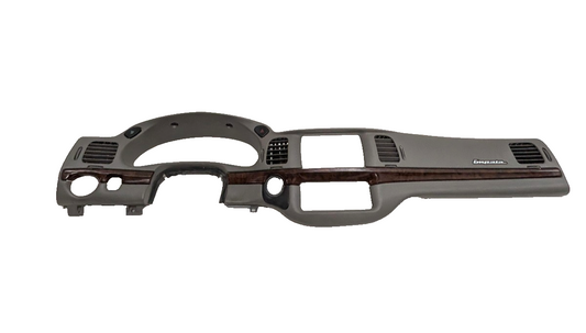 00 01 02 03 04 05 Chevy Impala Radio Speedometer Dash Bezel  Woodgrain Trim