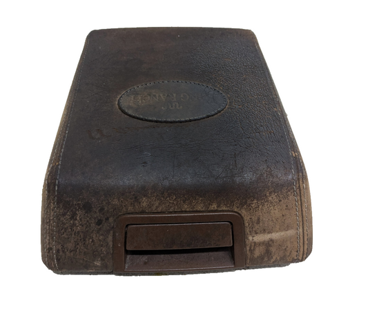 04 05 06 07 08 Ford F150 King Ranch Arm Rest Center Console Lid Brown Leather