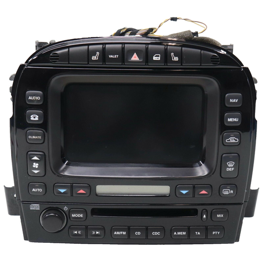 04 05 06 07 08 Jaguar XJ8 XJR Navigation Radio AC Display Screen 2W93-10E889-AG