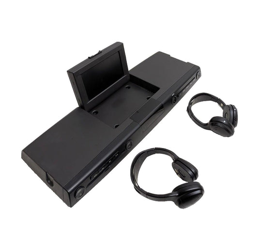 06-10 Ford F150 Expedition Explorer Overhead DVD Player Console  W/2 Headphones