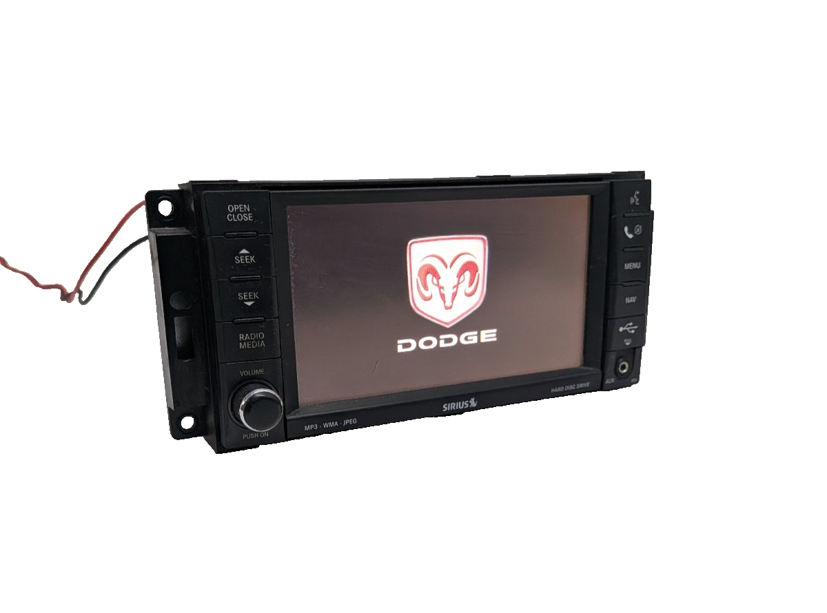 09-13 Chrysler Dodge Jeep MyGig RER Navigation Radio DVD Sirius 730N High Speed