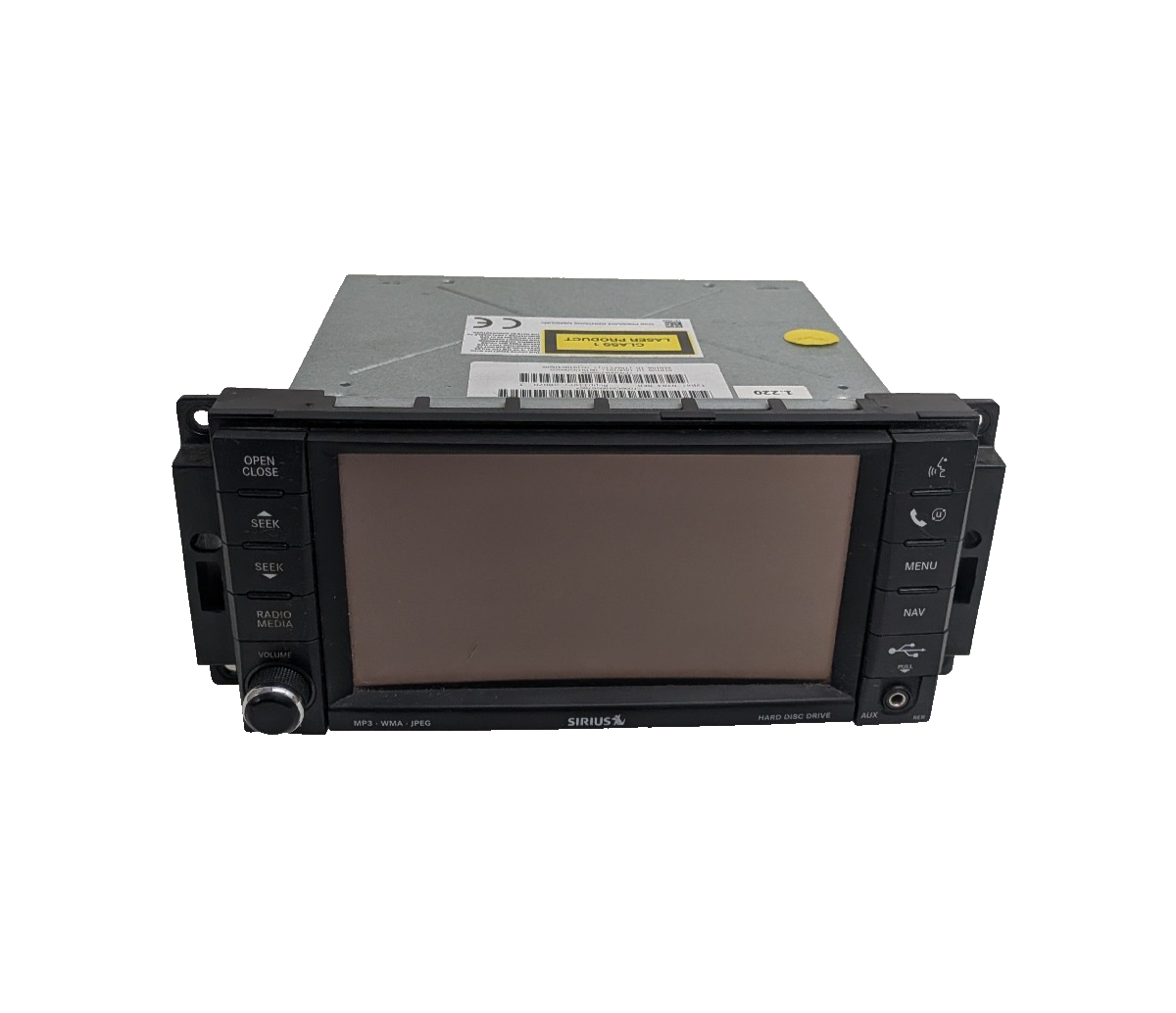 09-13 Chrysler Dodge Jeep MyGig RER Navigation Radio DVD Sirius 730N High Speed
