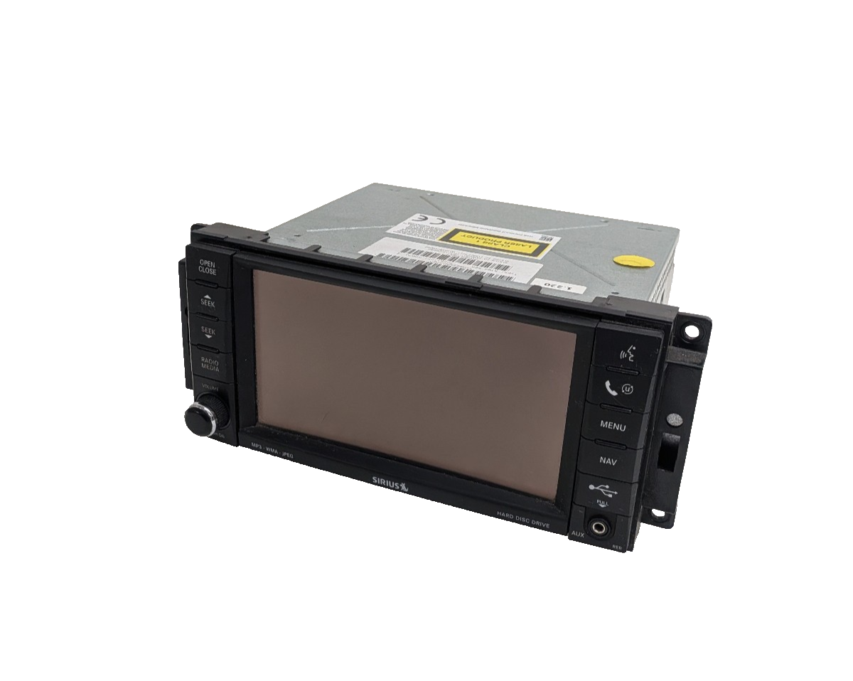 09-13 Chrysler Dodge Jeep MyGig RER Navigation Radio DVD Sirius 730N High Speed