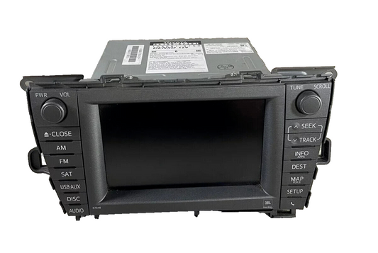 10 11 Toyota Prius Navigation Radio JBL E7048 CD Player  86100-47391