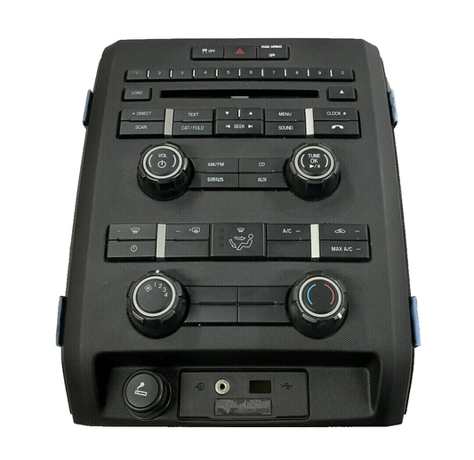 11 12 13 14 Ford F-150 F150 Radio Bezel Climate Control USB AUX