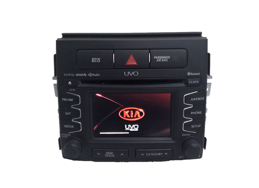 11 12 13 Kia Soul Infinity UVO Radio CD Player 96160-2K500WK