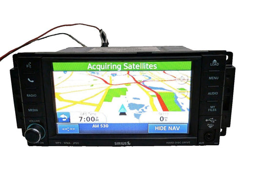 11-13 Jeep Wrangler Ram  MyGIG 430N RHB Navigation Radio CD/DVD Player w/ Code