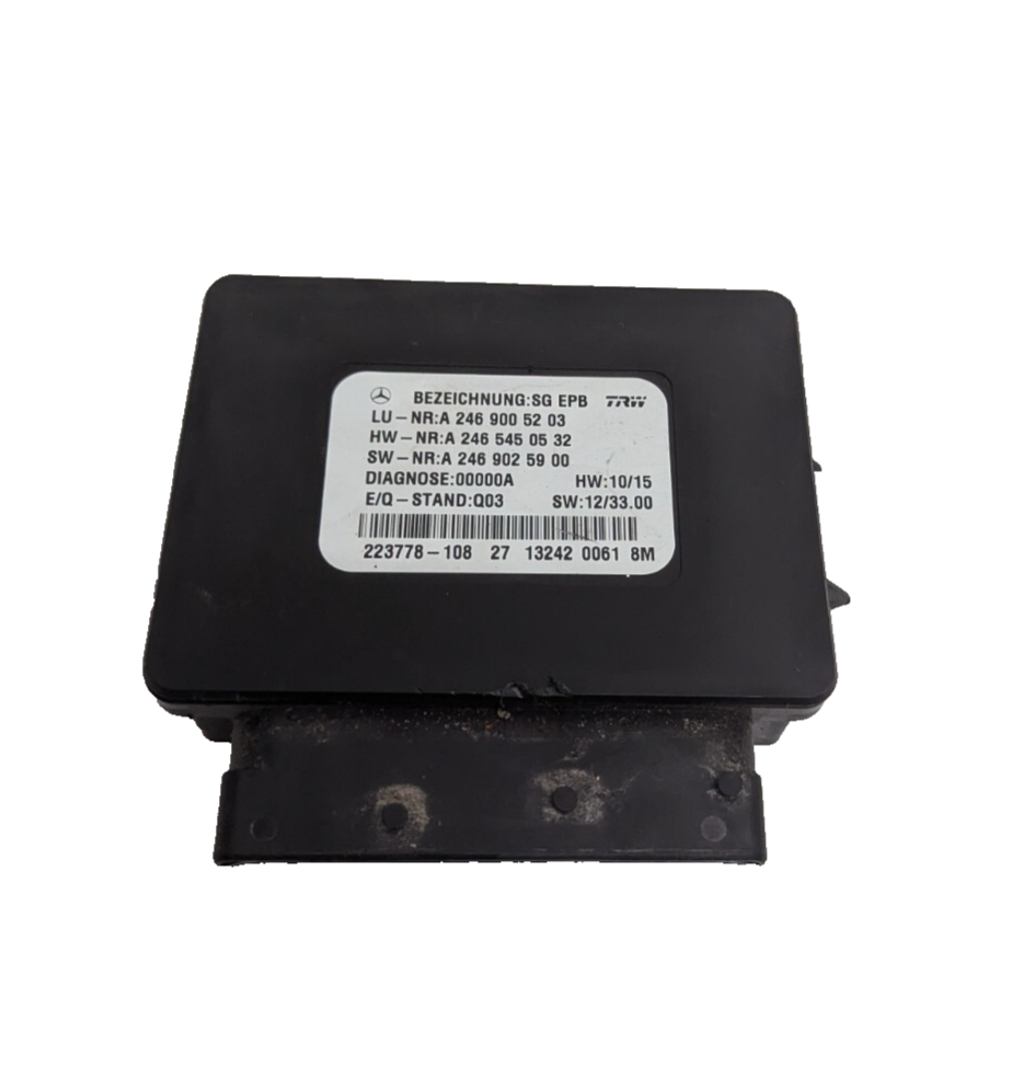 12-20 Mercedes W117 CLA250 SLK350 Hand Parking Brake Control Module Unit OEM