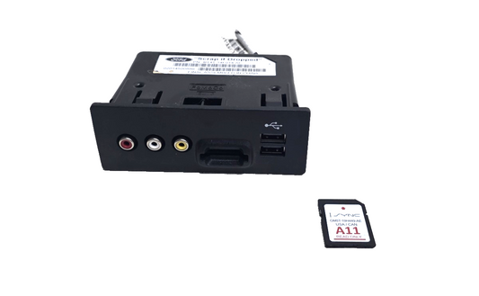 13-16 Ford Media Interface Module Sync 2 Navigation SD Card Reader Aux  USB